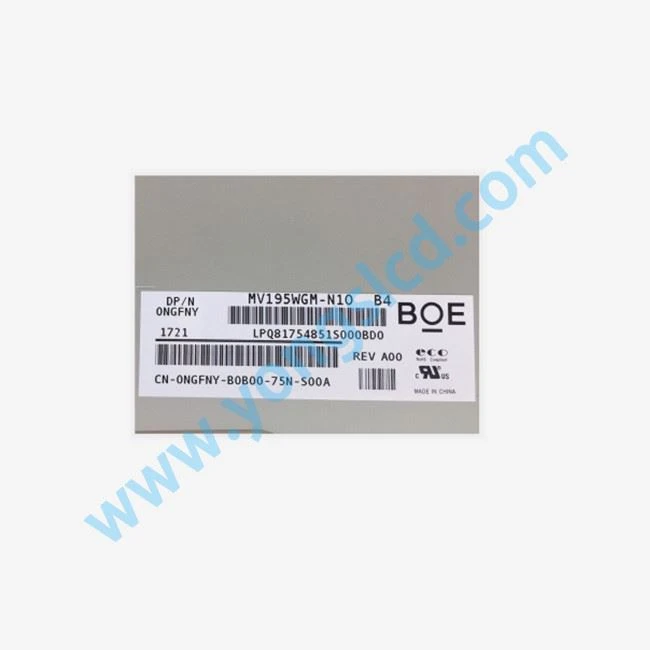 MV195WGM-N10 LCD Panel Screen Display
