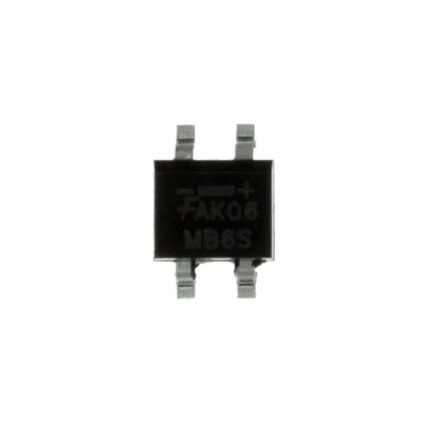 MB6S SOP-4 Rectificador Bridge Stack Rectificador pasivado de vidrio monofásico